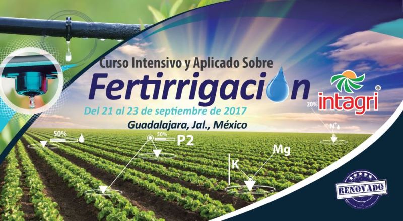 Curso Intensivo y Aplicado sobre Fertirrigación de Cultivos