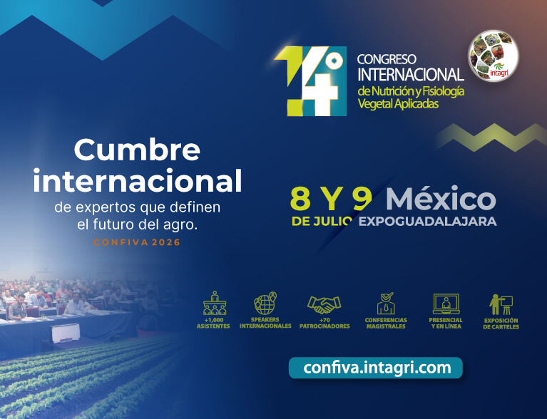 Inscribete al 14° Congreso Internacional de Nutrición y Fisiología Vegetal Aplicadas